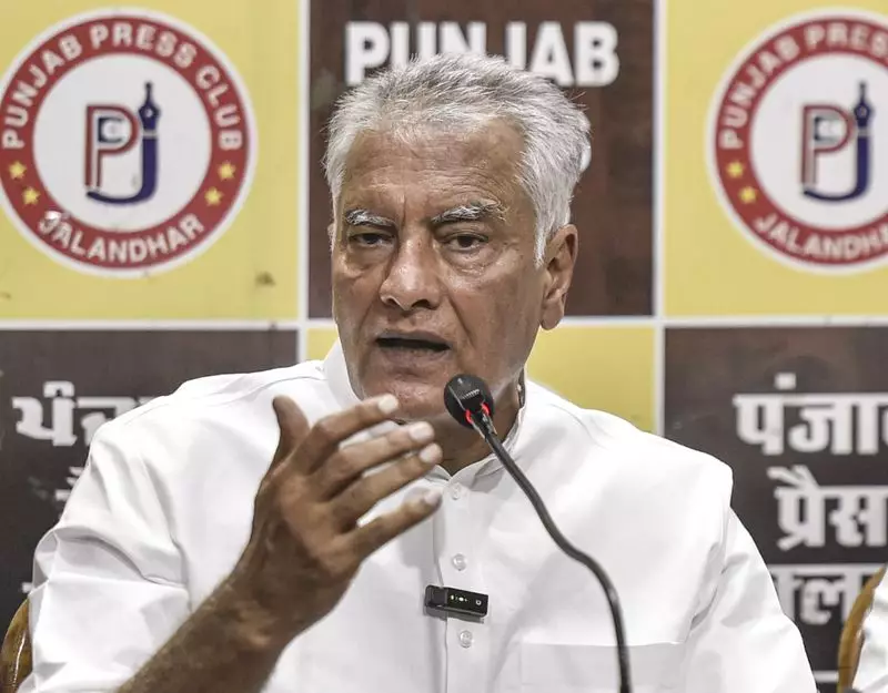 Punjab BJP Chief Sunil Jakhar Hospitalised Following Chest Pain