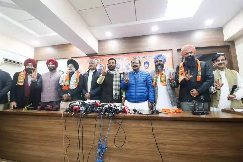 Punjab BJP Gets Major Boost as Prominent Leaders Including Jagmeet Brar Join Party