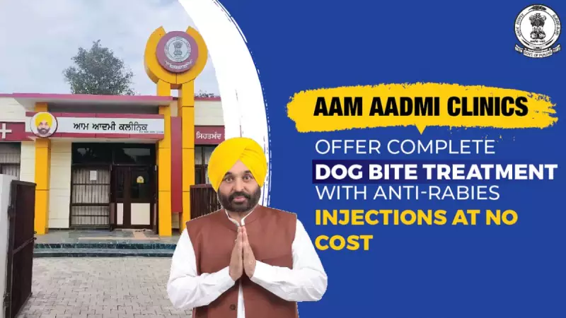 Punjab's Aam Aadmi Clinics Now Provide Free Dog Bite & Anti-Rabies Treatment