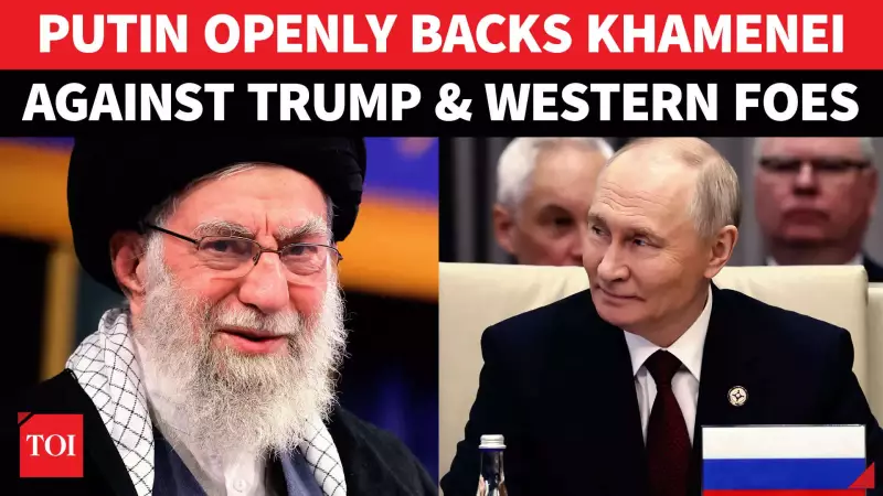 Putin Backs Iran's Leadership, Blames Foreign Powers for Unrest