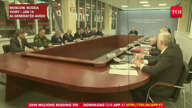 Putin Showcases Russian Tech Power Amid US Greenland Ambitions