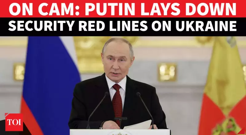 Putin Vows to Continue Ukraine War, Criticizes NATO During Kremlin Diplomatic Reception