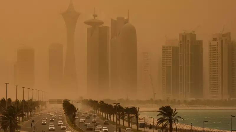 Qatar Braces for Dusty Winds and Temperature Drop: Weather Alert Issued