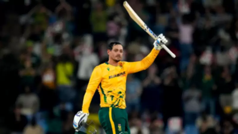 Quinton de Kock's Historic T20 Milestone Powers South Africa to Commanding Win Over West Indies