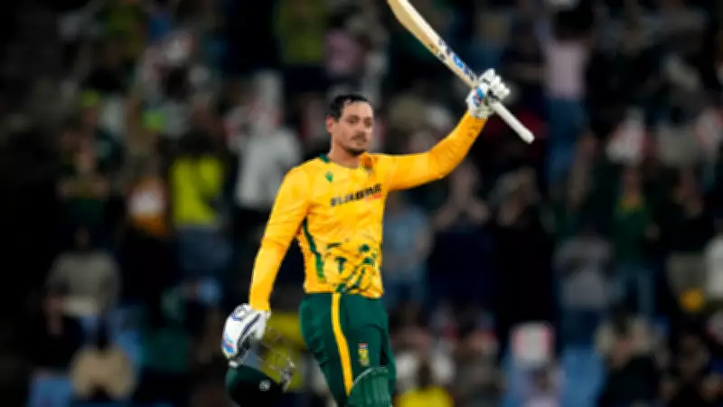 Quinton de Kock's Unforgettable Century: A Borrowed Bat Leads to T20I Triumph