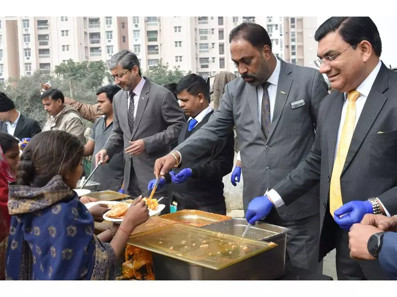 Radisson Blu Greater Noida Launches Community Food Drive for 2026 Start