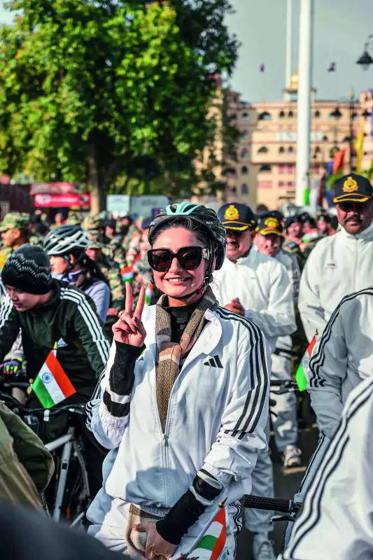 Ragini Dwivedi's Republic Day Ride at Wagah: Fitness, Patriotism & Army Legacy