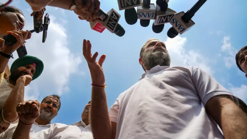 Rahul Gandhi Accuses Election Commission of 'Gaslighting' Over Fading Ink Controversy