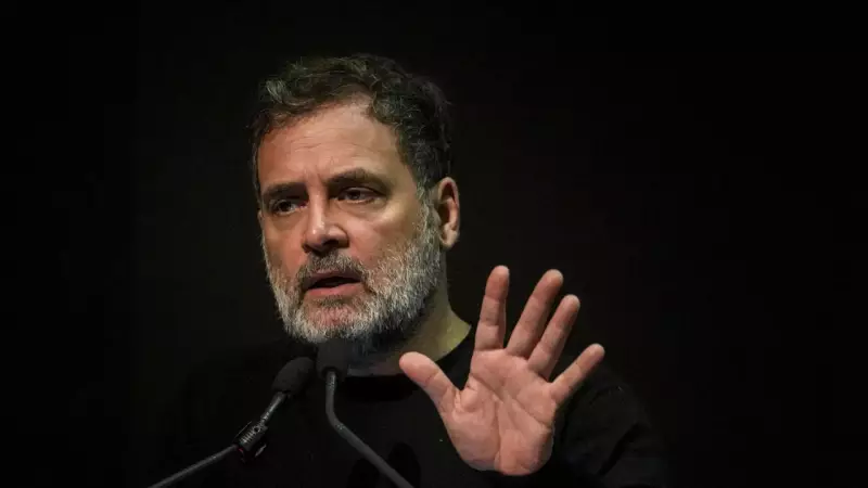 Rahul Gandhi Slams Modi Over US Tariffs, Calls Indian Economy 'Dead'