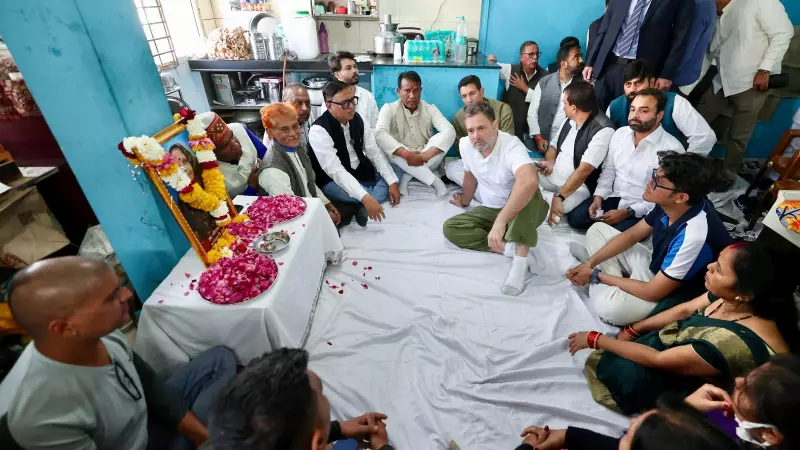 Rahul Gandhi Slams MP Govt After Visiting Indore Water Contamination Victims