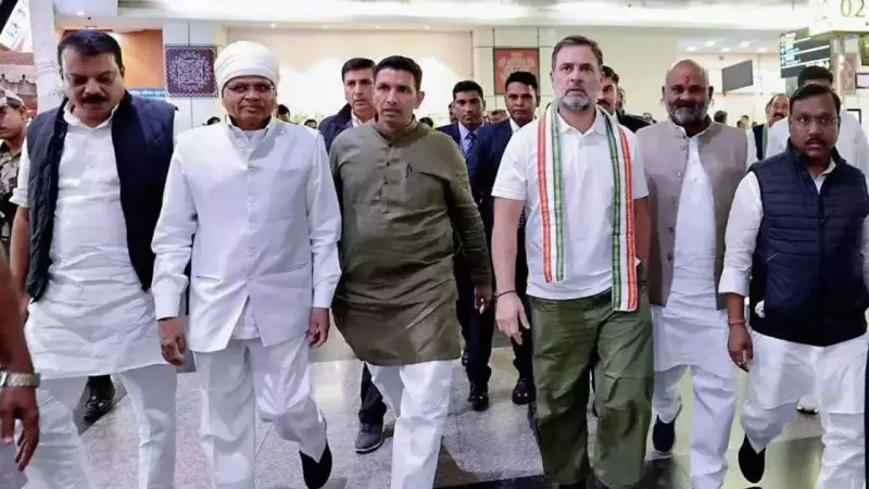 Rahul Gandhi Visits Indore, Slams Govt Over Water Contamination Deaths