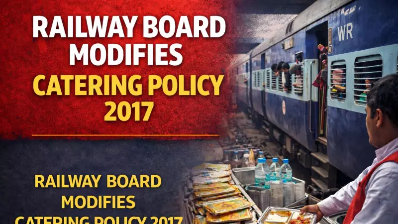 Railway Board Revises Catering Policy, Empowers DRMs to Approve New Station Initiatives