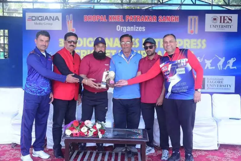 Raj Express Wins Big in Bhopal Press Cricket Tournament 2026