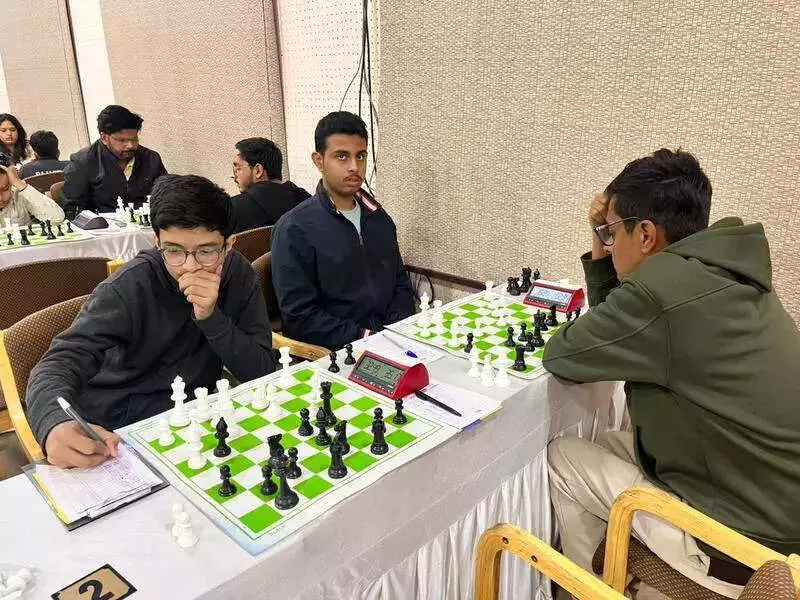 Rajasthan Chess Championship 2026: Five Players Lead After Thrilling Fourth Round in Jaipur