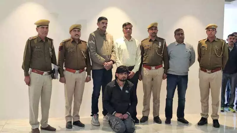 Rajasthan Police's ANTF Arrests Key Drug Trafficker in Kolkata After 8-Year Manhunt