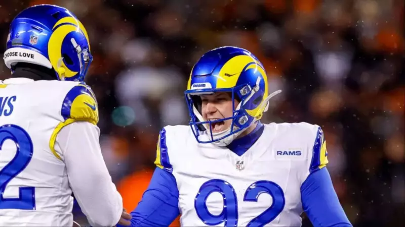 Rams Kicker's Post-Game Interview Sparks Russian Audio Mystery in Playoff Win