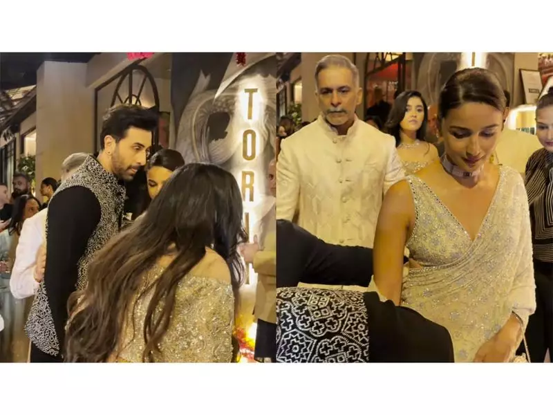 Ranbir Kapoor and Alia Bhatt Spotted Hand-in-Hand at Mumbai Restaurant