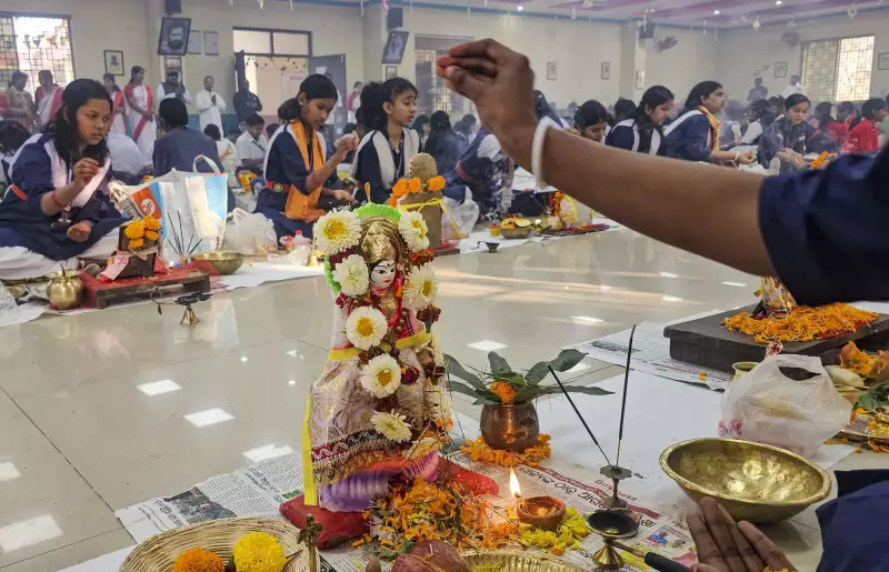 Ranchi Celebrates Saraswati Puja with Traditional Fervour on Basant Panchami