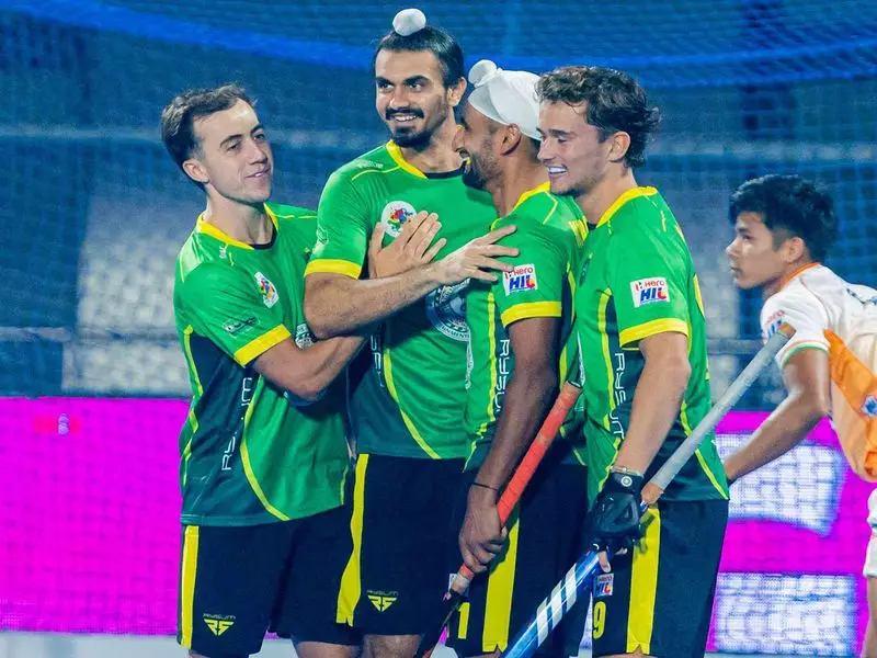 Ranchi Royals Clinch Thrilling 4-1 Penalty Shootout Win Over GC in Hockey India League