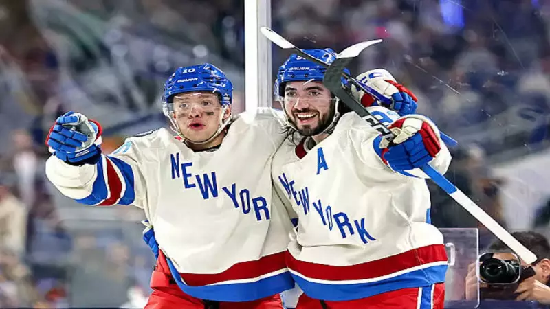 Rangers Break Losing Streak with 6-3 Victory Over Flyers, Zibanejad Sets Records