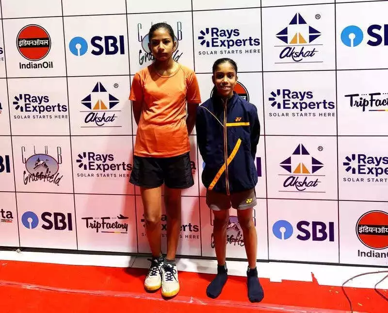 Rashi Singhal Crowned U-11 Champ at Jaipur's O N Dixit Badminton Tournament