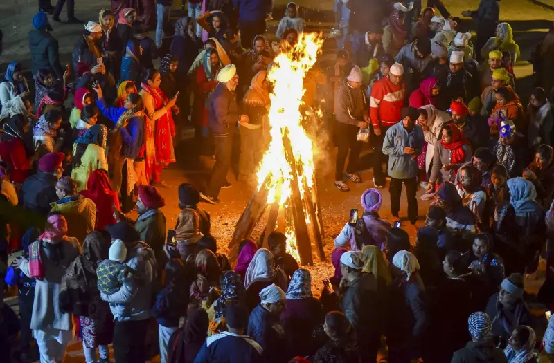 Rayat Bahra University Celebrates Lohri with Cultural Fervour in Chandigarh