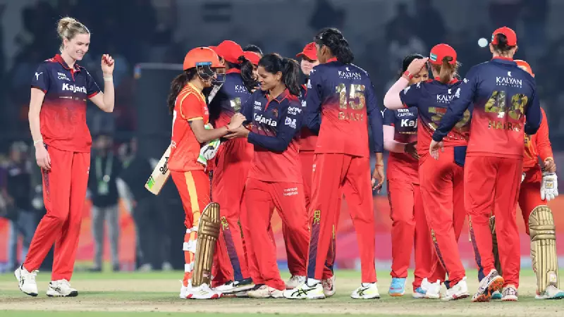 RCB Clinch Playoff Spot with Dominant Win Over Gujarat Giants in WPL 2026