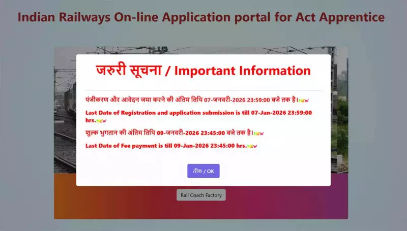 RCF Kapurthala Apprentice Recruitment 2025-26: Last Day to Apply for 550 Posts