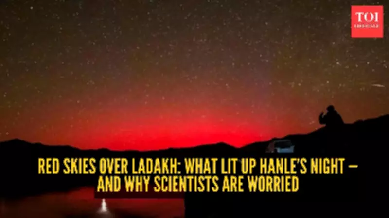 Red Skies Over Ladakh: Solar Storm Reveals India's Space Weather Vulnerability
