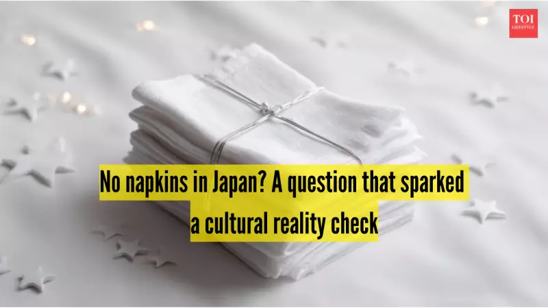 Reddit Debate: Why Japan Lacks Napkins & What It Reveals About Travel
