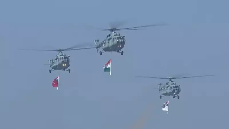 Republic Day Parade Commences with Aerial Salute and Military Honors on Kartavya Path
