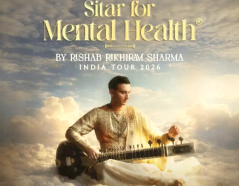 Rishab Rikhiram Sharma Announces 10-City India Tour for Sitar for Mental Health 2026