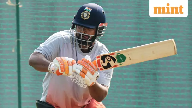 Rishabh Pant Ruled Out of NZ ODI Series After Practice Injury in Vadodara