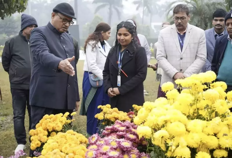 RPCAU Showcases 150+ Chrysanthemum Varieties, Unveils Flower Jewellery Potential