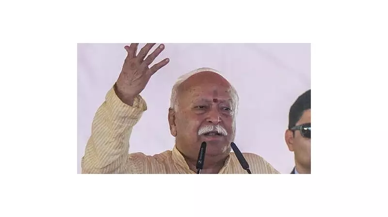 RSS Chief Mohan Bhagwat: Hindus Accountable for Bharat's Fate