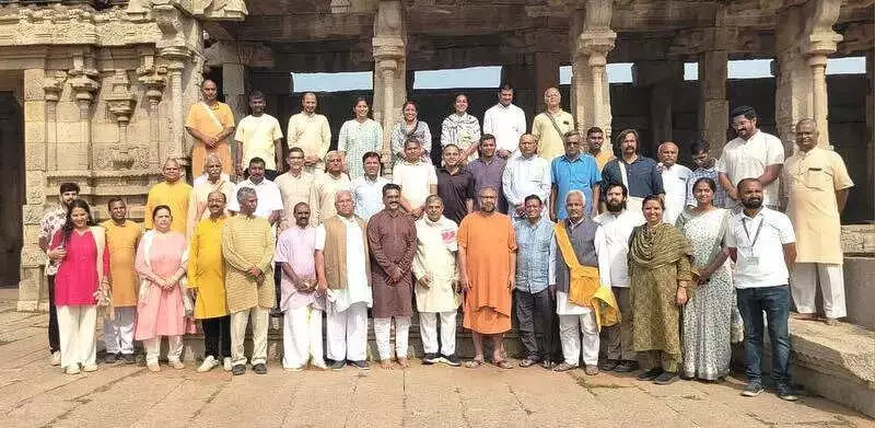 RSS Hosts 3-Day Global Pracharak Meet in Hampi with 23 Nations
