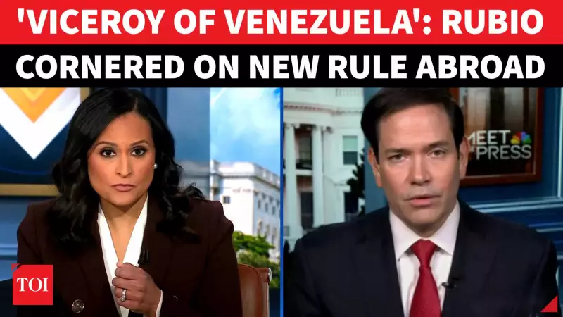 Rubio Dodges 'Viceroy of Venezuela' Query on Live TV After Maduro Capture
