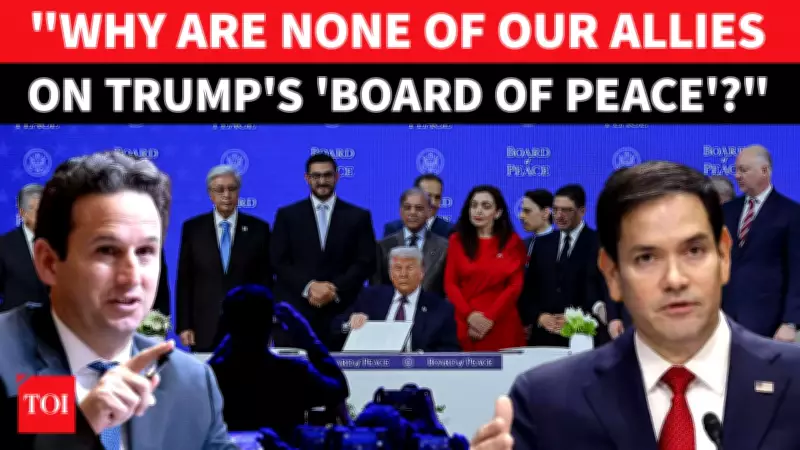 Rubio Faces Senate Grilling Over Trump's 'Board Of Peace' Including US Enemies