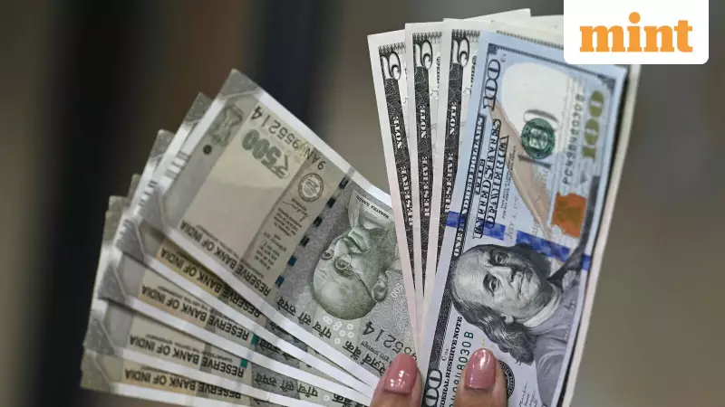 Rupee Ends Slightly Weaker Amid Stock Slump, RBI Intervention Caps Loss