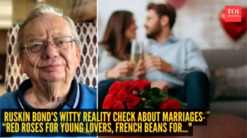 Ruskin Bond's Wisdom: From Red Roses to French Beans in Lasting Love