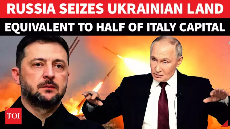 Russia Claims Major Gains in Ukraine: Captures Territory Equal to Half of Rome