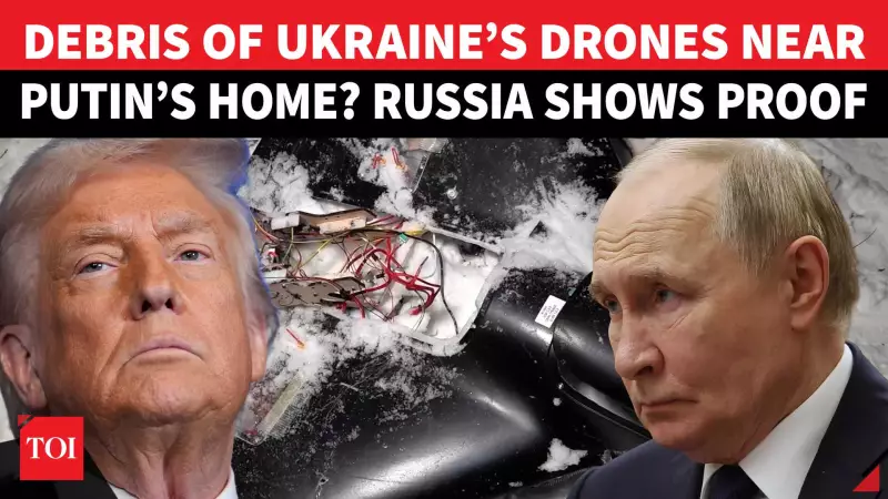 Russia Presents US with 'Proof' of Kyiv's Drone Attack on Putin's Home