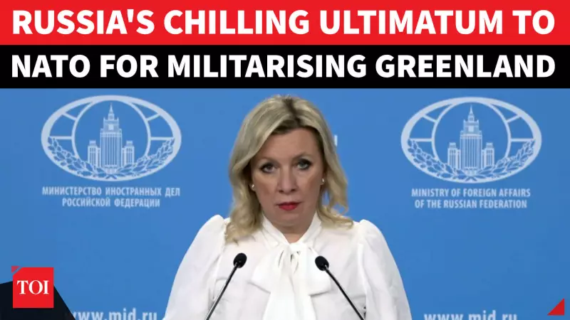 Russia Warns NATO Over Greenland Troop Deployment, Threatens Severe Consequences