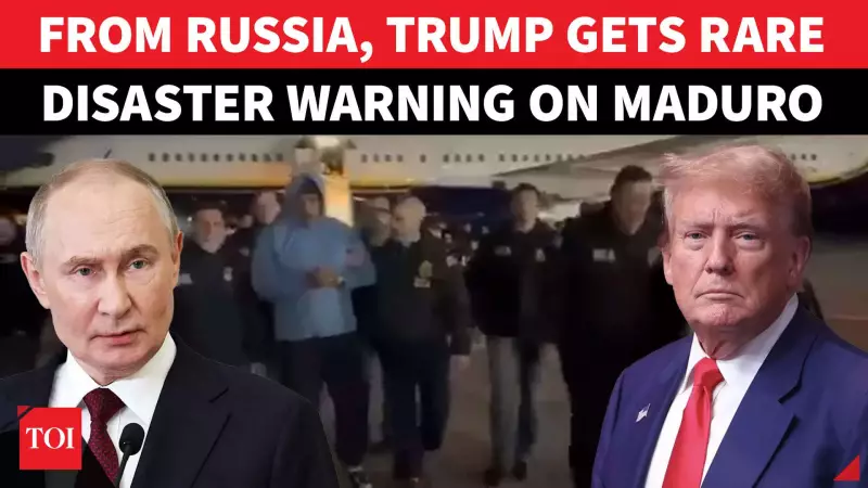 Russia Warns US: Maduro Capture Could Lead to 'Disaster', Echoes Iraq & Libya