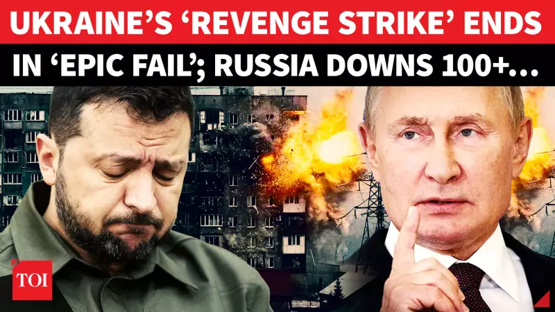 Russian Air Defenses Crush 106 Ukrainian Drones in Overnight Attack