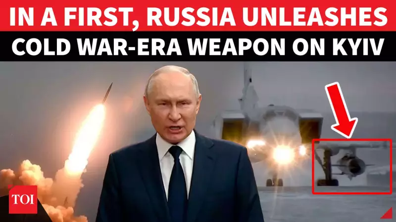 Russia's First Cold War KH-22 Cruise Missile Strike Hammers Kyiv, Air Defenses Powerless