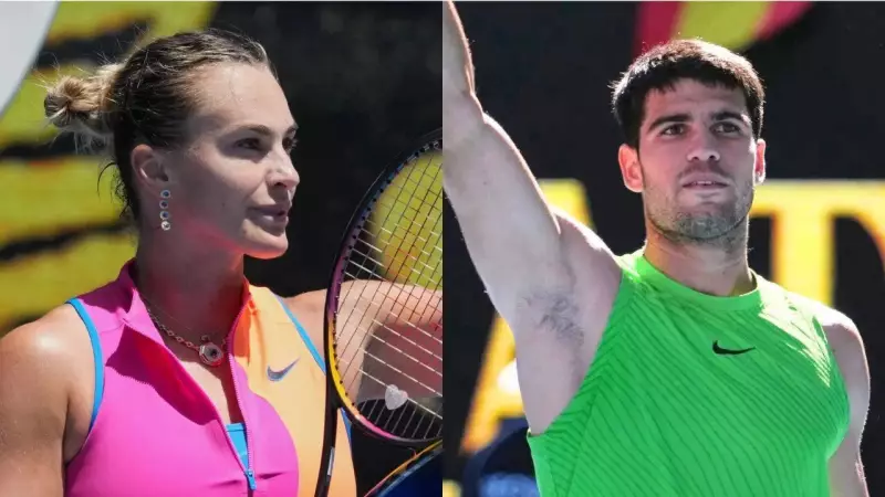 Sabalenka Battles Through Emotional Rollercoaster at Australian Open, Alcaraz Eyes Melbourne Breakthrough