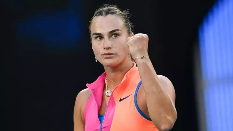Sabalenka Conquers Nerves to Win Australian Open Match with Federer and Laver Watching
