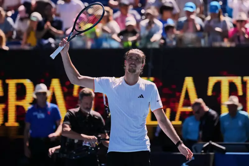 Sabalenka, Zverev Survive Scares as Australian Open Kicks Off with Record Crowd