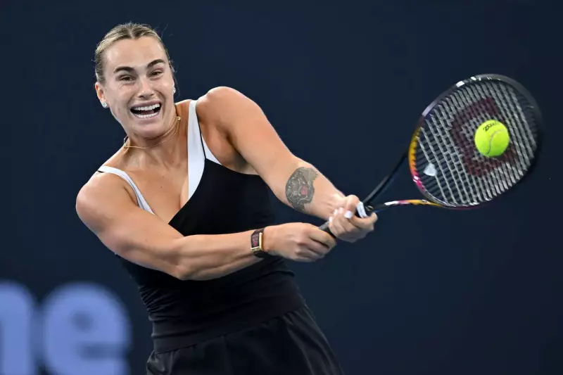 Sabalenka's Stylish Start at Australian Open: Fashion, Federer, and First-Round Fight